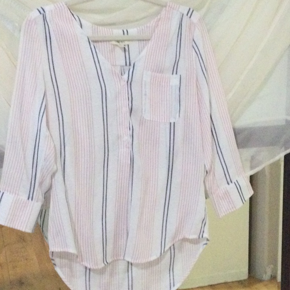 Lightweight sheer blouse